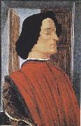 Sandro Botticelli Portrait of Giuliano de'Medici painting